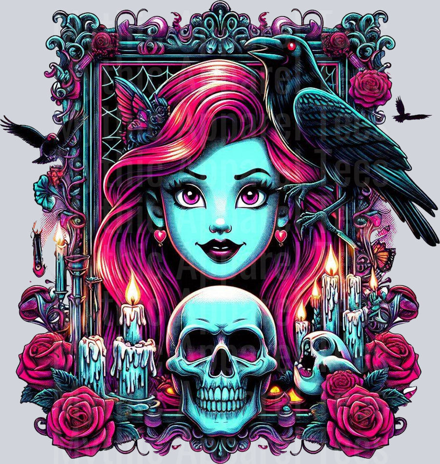 Ariel1 Disney Princess Tarot Card