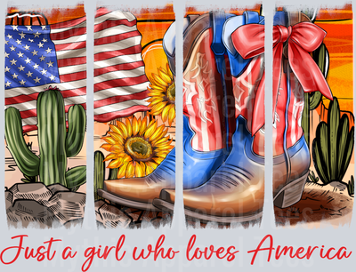 Just a Girl Who Loves America