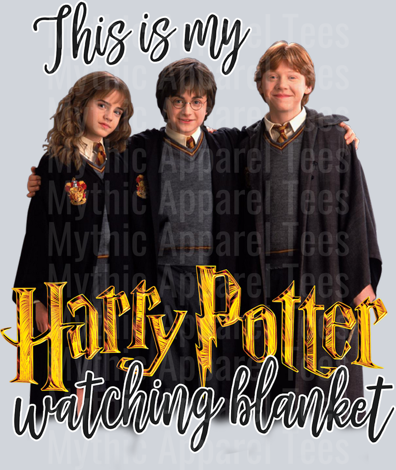 Harry Potter Blanket Plain