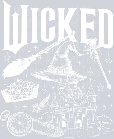 Retro Vintage Wicked Movie  DTF Wicked Transfers
