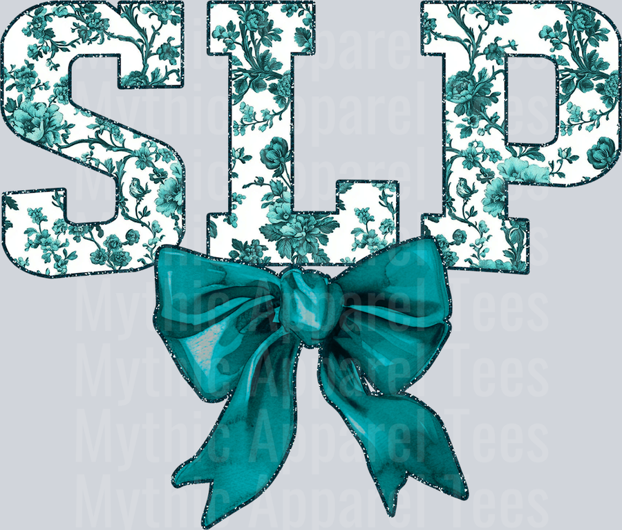 Teal Toile SLP