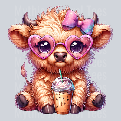 Highland cow coffee