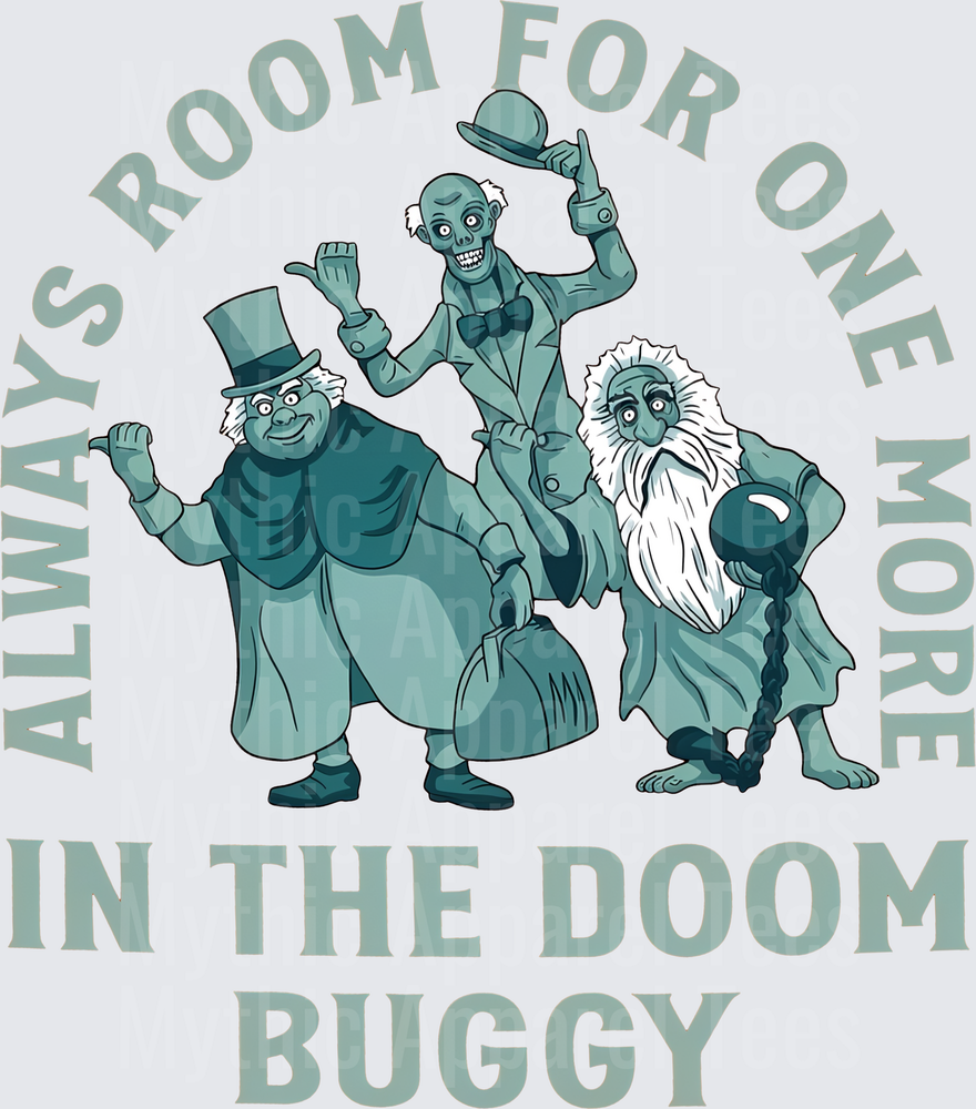 Haunted Mansion Hitchhiking Ghosts Trio Always Room For One More In The Doom Buggy