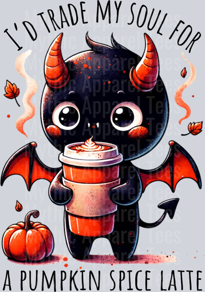 ID TRADE MY SOUL FOR A PUMPKIN SPICE LATTE PNG