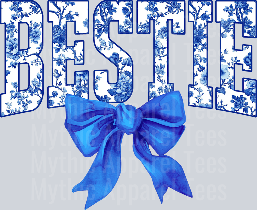 Blue Toile Bestie