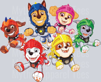 Best Friends DTF Paw Patrol Transfers