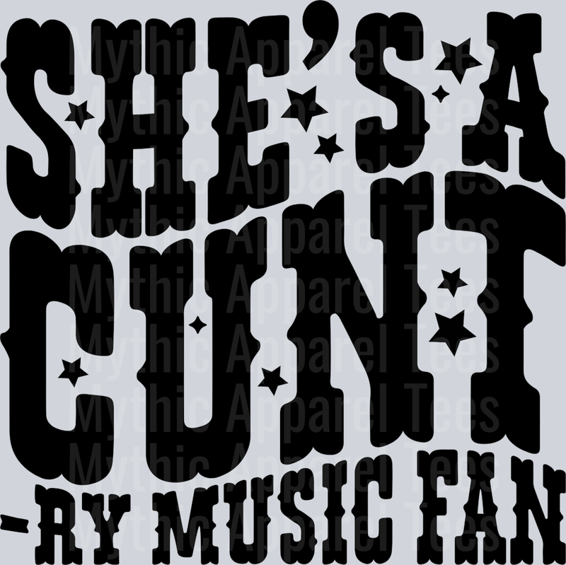 Shes A Country Music Fan