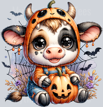 Spooky Highland Cow