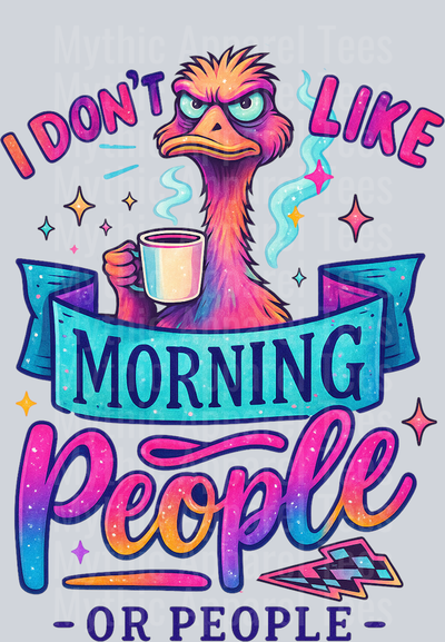 I dont like morning 23