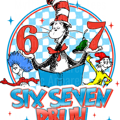 Dr Suess DTF Transfer