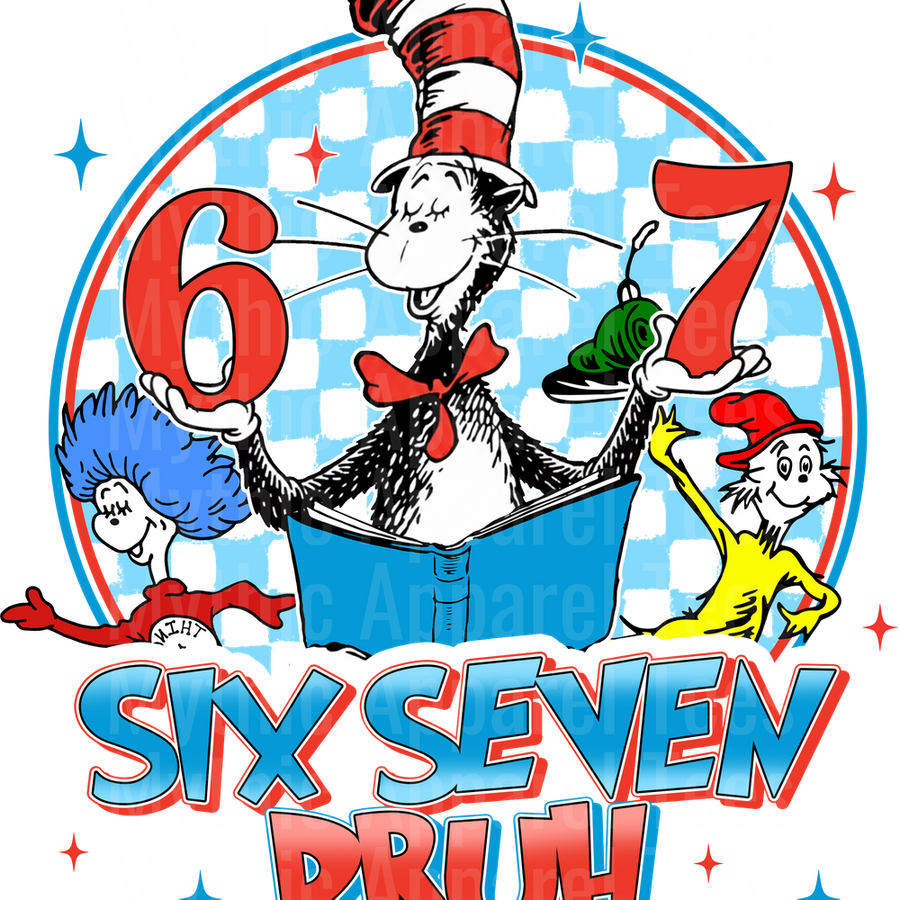 Dr Suess DTF Transfer