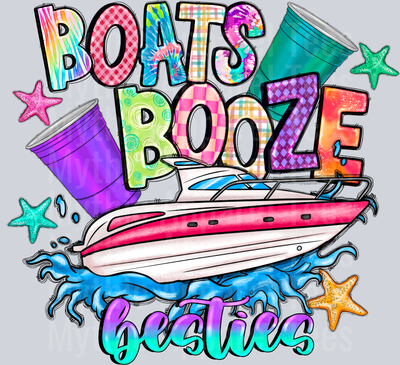 Boats Booze Besties Cruise Drinking
