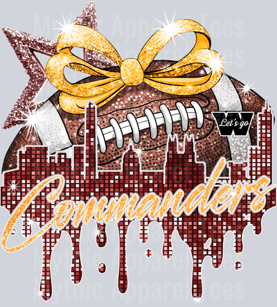 AZ1361 NFL Football Washington Commanders