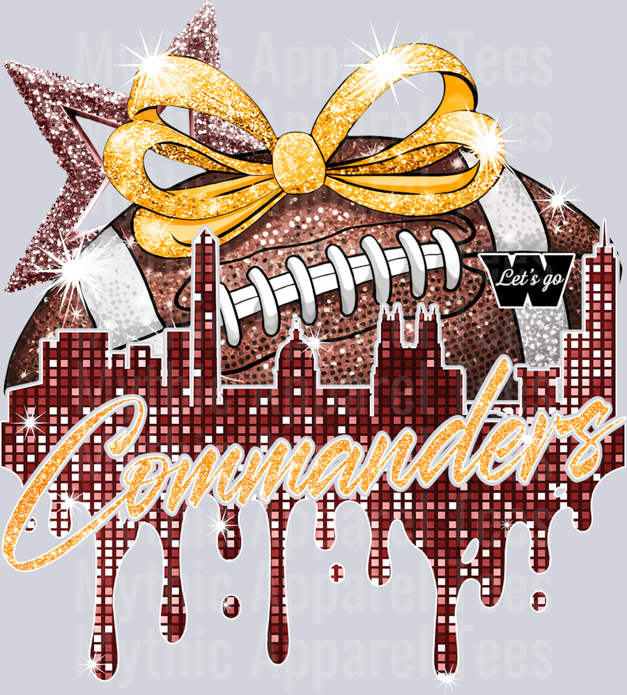 AZ1361 NFL Football Washington Commanders