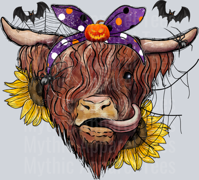 Halloween Cow Highland Cow