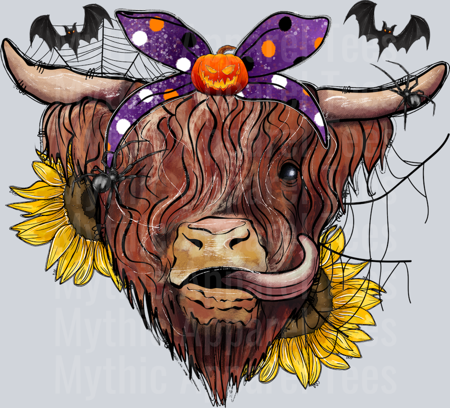 Halloween Cow Highland Cow
