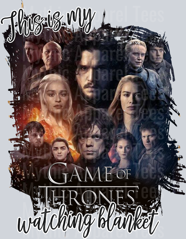 Game of thrones Blanket Plain
