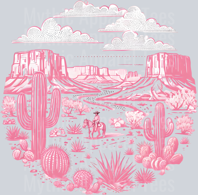 Desert Cowgirl Cowgirl Western Southern Girl Pink