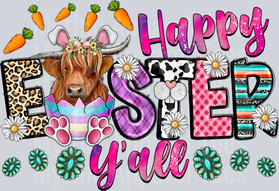 Happy Easter Yall Western