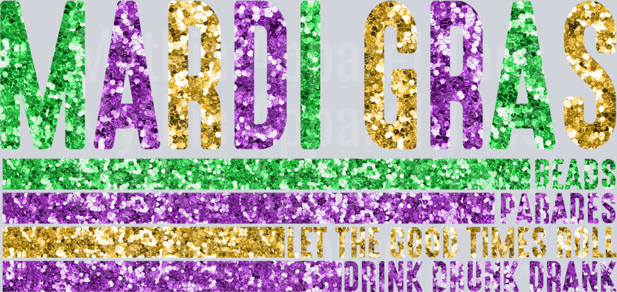 AZ741 Mardi Gras Rhinestone