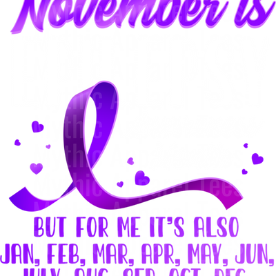 Epilepsy Awareness DTF Transfer