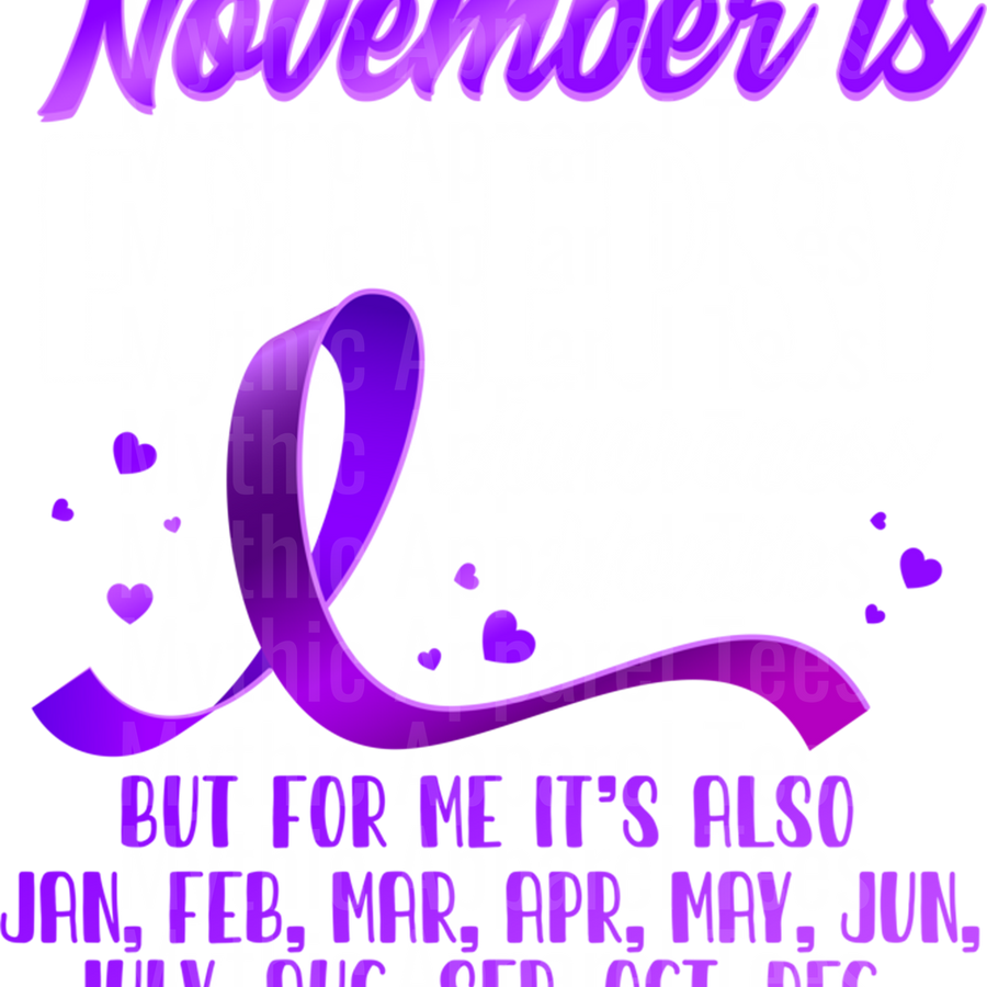 Epilepsy Awareness DTF Transfer