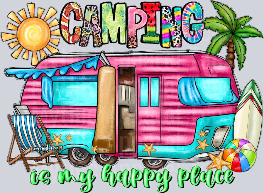 CampingIsMyHappyPlaceSummer