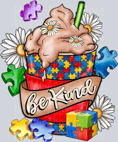 Be Kind Autism Coffee Autism Awareness