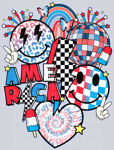 Retro_July_4th_Colllage
