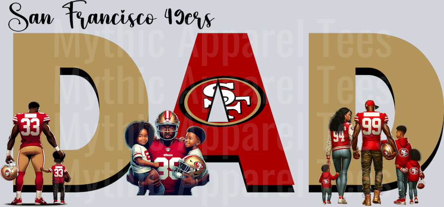 San Francisco 49ers DAD DTF NFL Transfers
