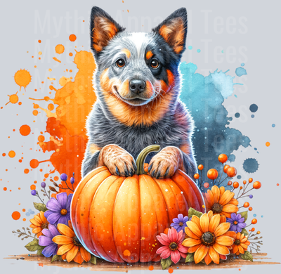 AUSTRALIAN CATTLE DOG PUMPKIN