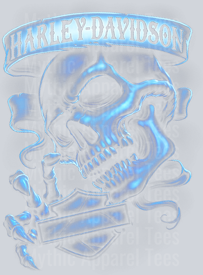Harley 5 Halftone (for Black Shirts)