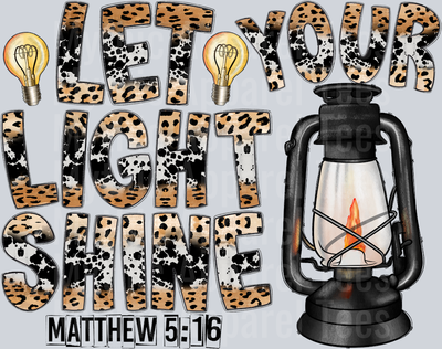 Let Your Light Shine matthew Religious