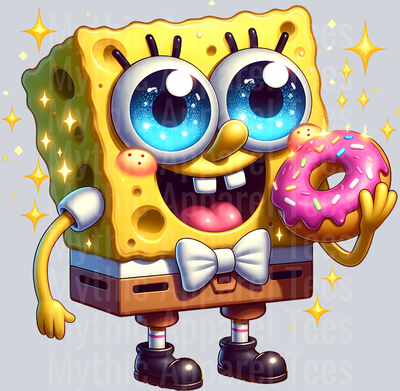 DTF Sponge Bob Transfers