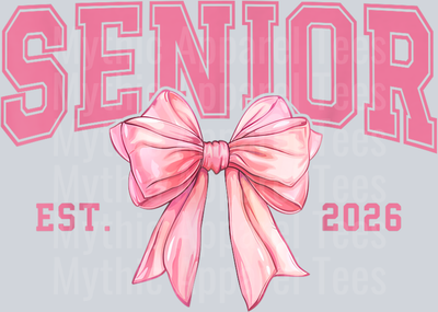 Pink Senior Class of 2026 Senior 2026 Grad Gift for Senior T-Shirt