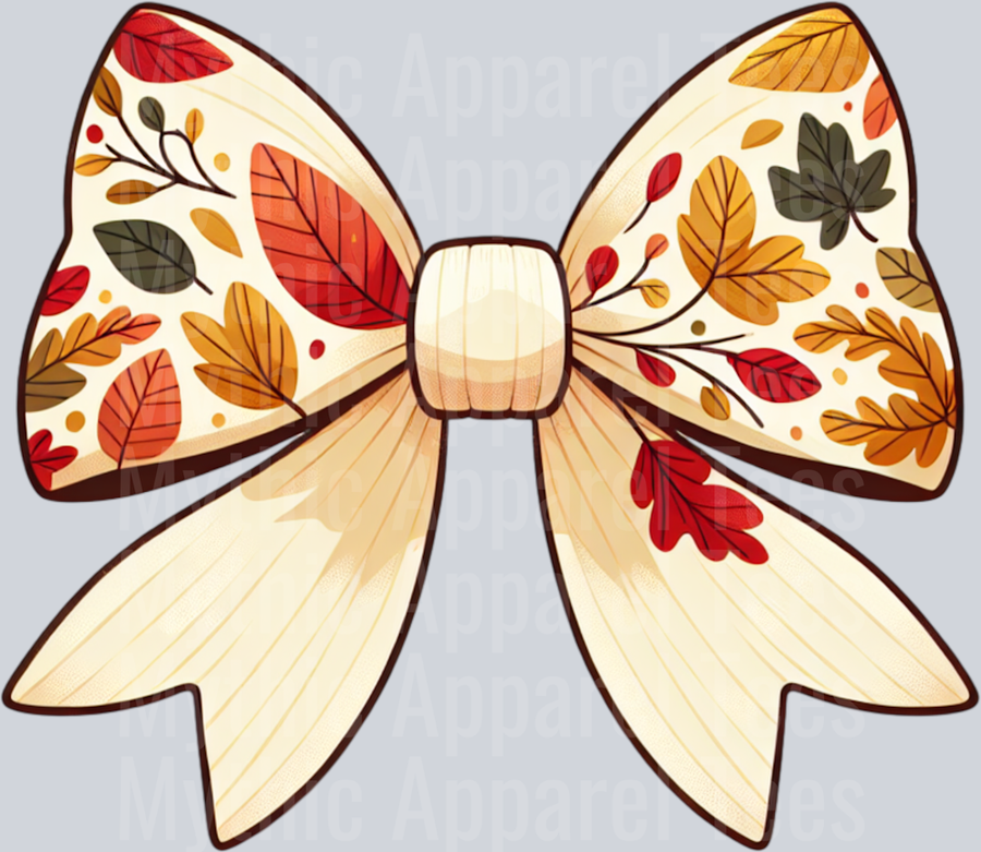 FALL LEAVES BOW 2