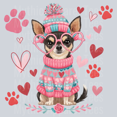 chihuahuavalentine Dog Valentines Day