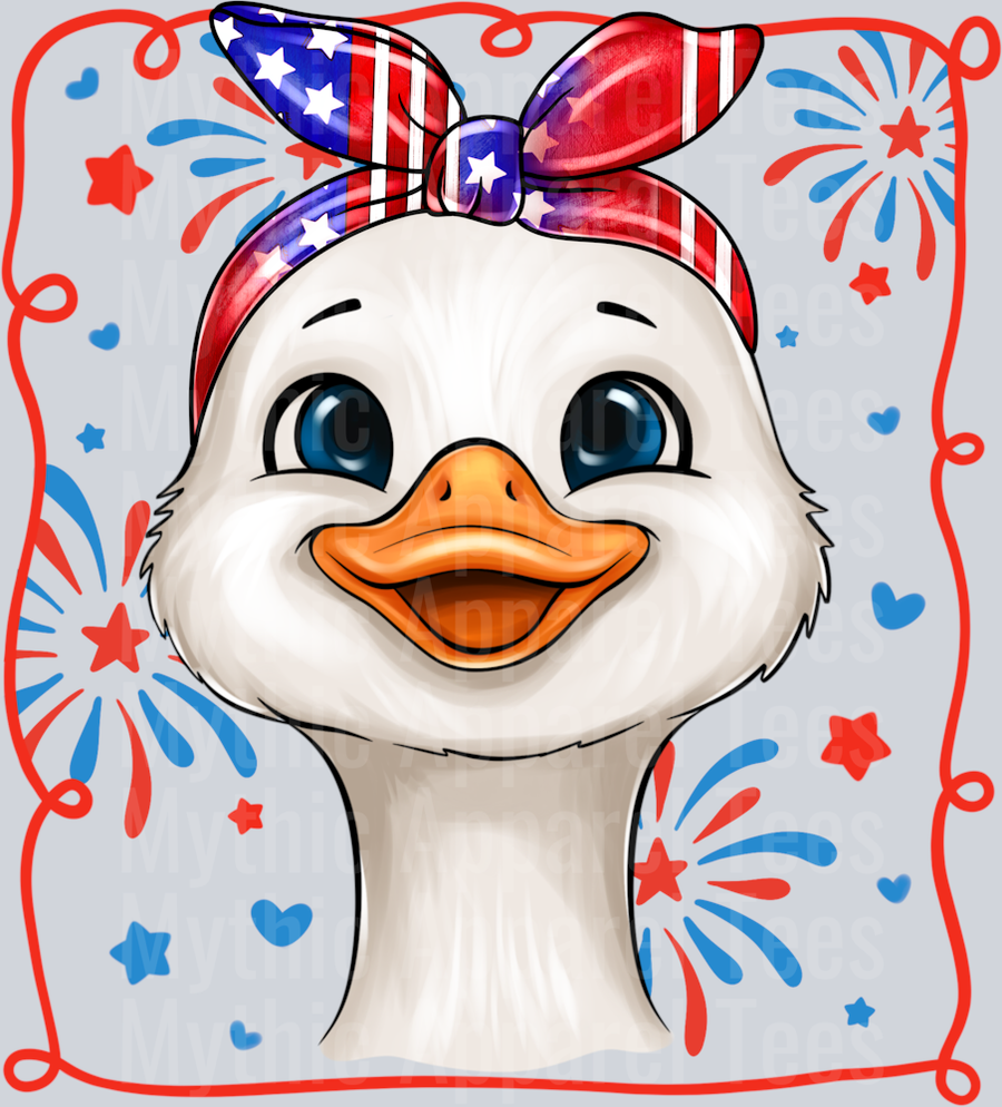 4th of july Goose Girl
