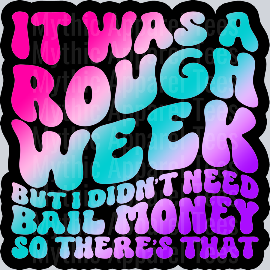 Color It Was A Rough Week