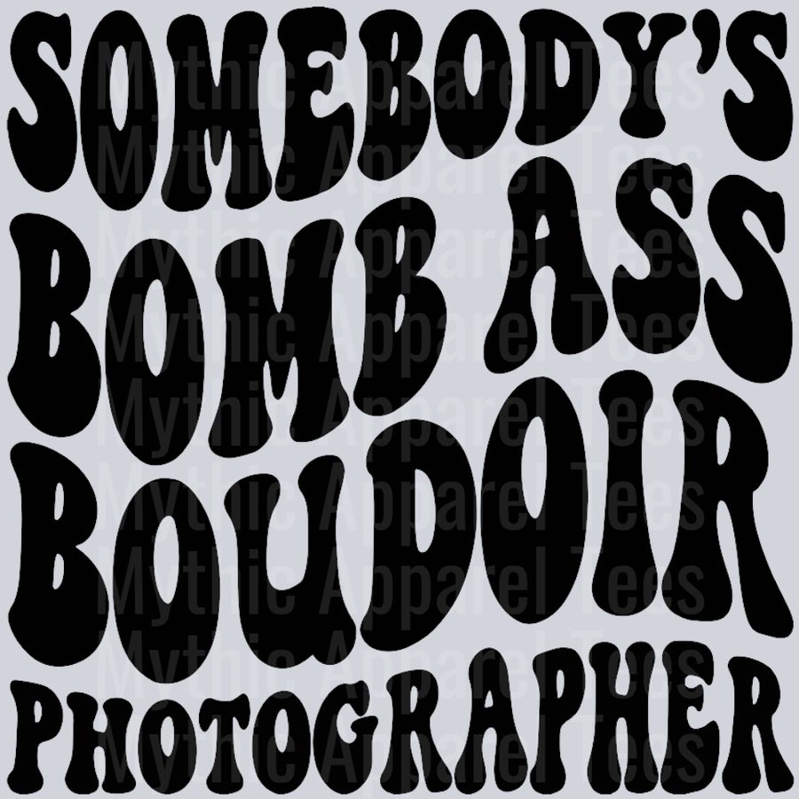 Somebodys Bomb Ass Boudoir Photographer