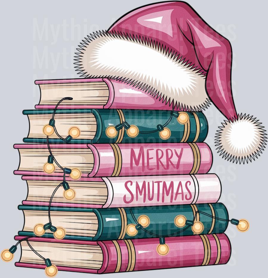 Merry Smutmas Bookish Clipart - Artboard 3