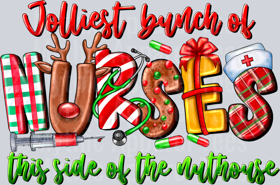Jolliest Bunch Of Nurses This Side Of The Nuthouse (1)