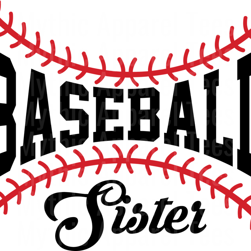 BASEBALL DTF Transfer