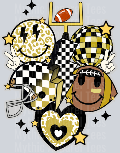 Retro_Football_Black_Gold