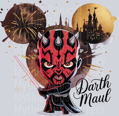 Darth Maul Disney DTF Star Wars Transfers