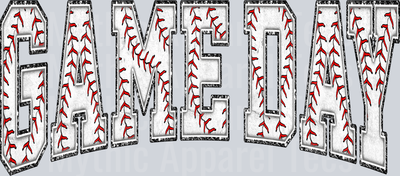 Baseball Game Day School Spirit & Sports