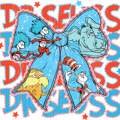 Dr Suess DTF Transfer