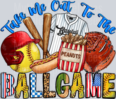 Take Me Out To The Ballgame Softball