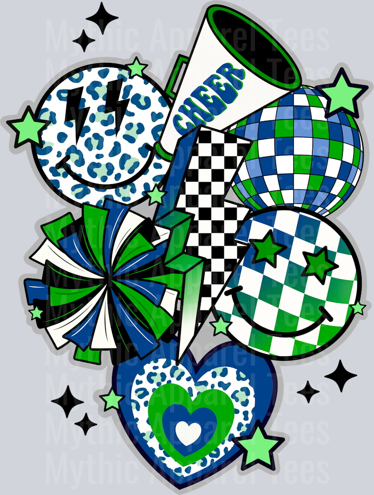 Retro_Cheer_Green 3