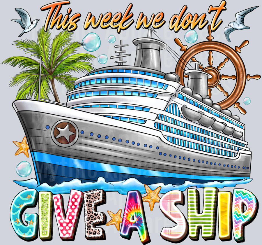 ThisWeekWeDontGiveAShip